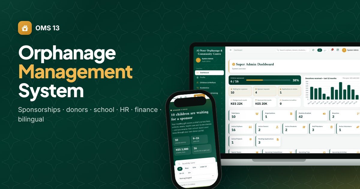 Multi-Branch Orphanage and School Management System (OMS) screenshot 13